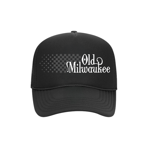 DRIFT RACING BLACK TRUCKER HAT